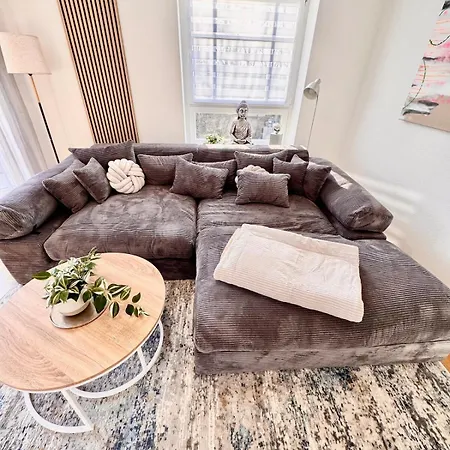 Citynah 2-raum Apartment, 50mbit, Vollausgesttatet * 巴尔莱本
