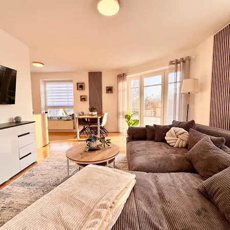 Citynah 2-raum Apartment, 50mbit, Vollausgesttatet 公寓 *