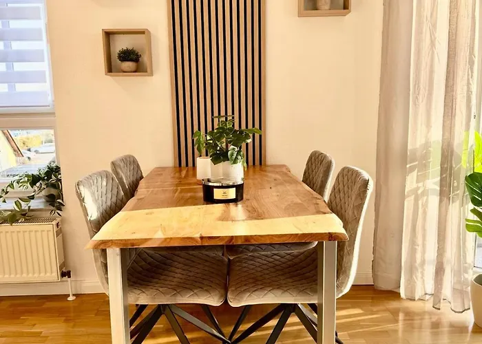 Citynah 2-raum Apartment, 50mbit, Vollausgesttatet Lägenhet