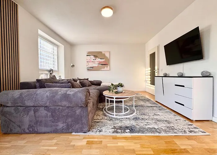 Citynah 2-raum Apartment, 50mbit, Vollausgesttatet Lägenhet Barleben