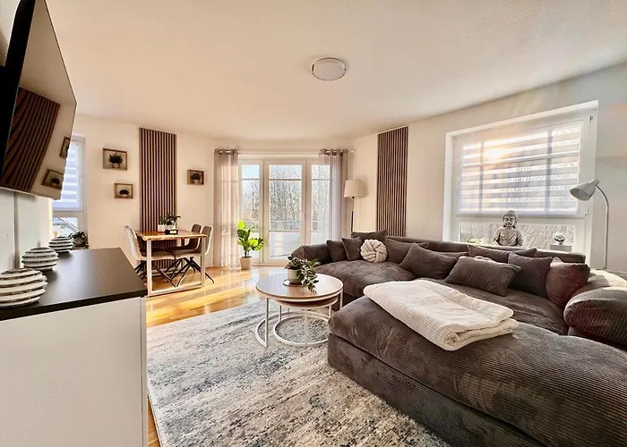 Lägenhet Citynah 2-raum Apartment, 50mbit, Vollausgesttatet Barleben