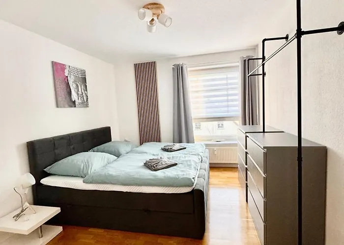 Citynah 2-raum Apartment, 50mbit, Vollausgesttatet Lägenhet Barleben